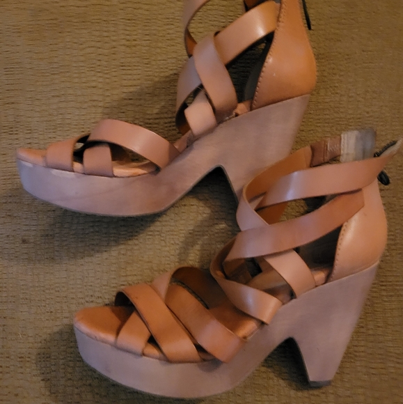 LUCKY BRAND Wedge sandal 8.5 - Picture 1 of 5